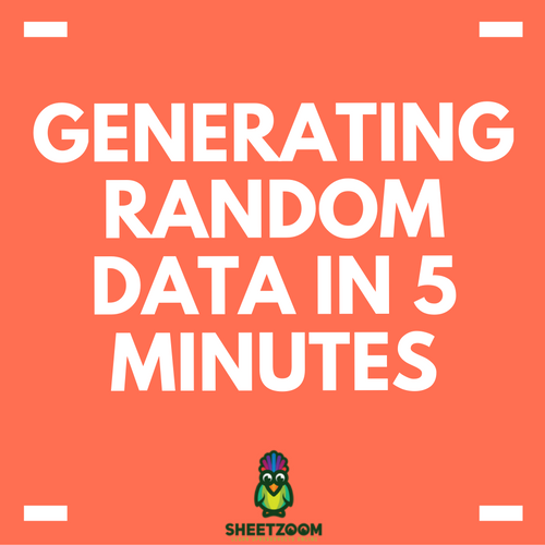 Generating Random Data In 5 Minutes